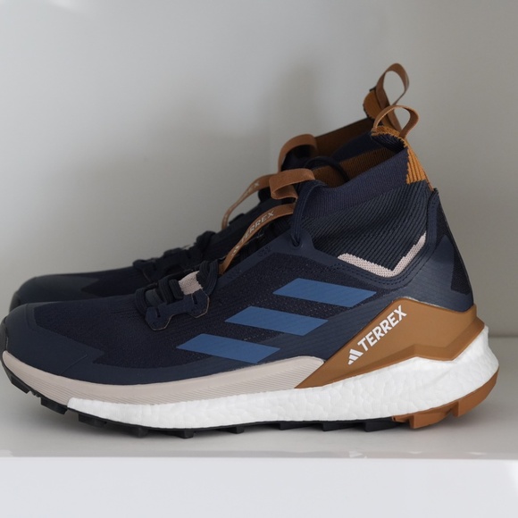 Mens 10.5 Adidas Terrex Free Hiker 2.0 Boots Shoes High Top Comfort JI1873 main image 4